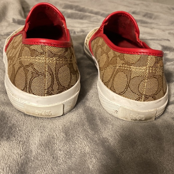 COACH Signature Monogram Slip-on shoes, Size 11. - Picture 5 of 12